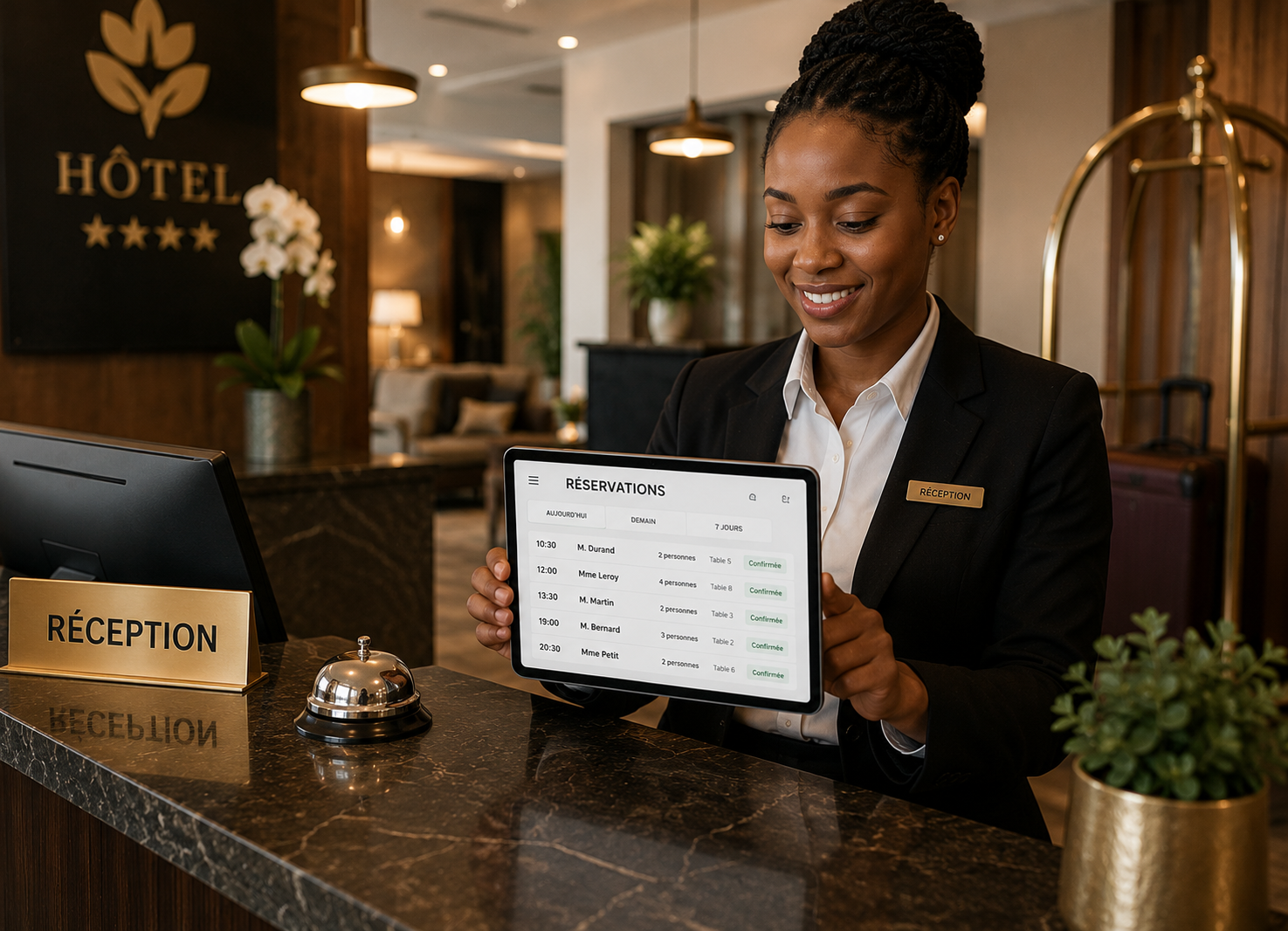 Recevez des réservations